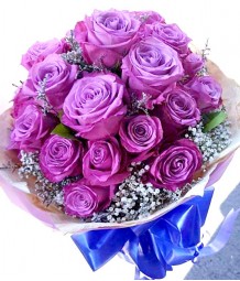 2 Dozen Lavender Ecuadorian Roses