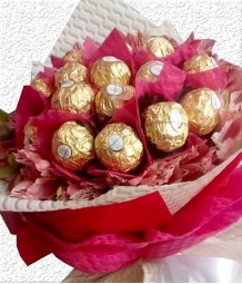 Ferrero in a bouquet
